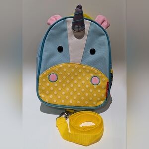 Skip Hop Mini Backpack with Saftey Harness, Unicorn